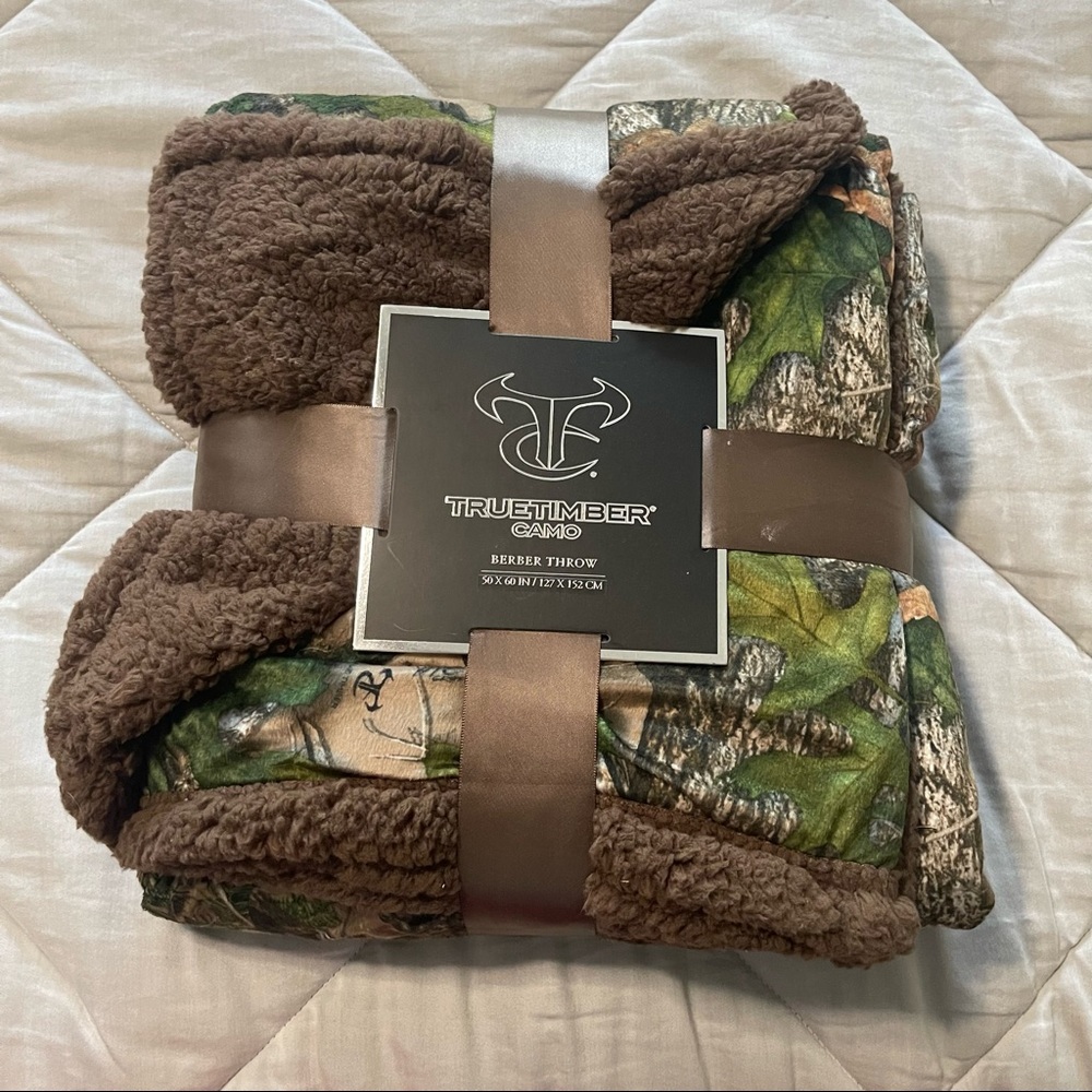 Camo Throw Blanket